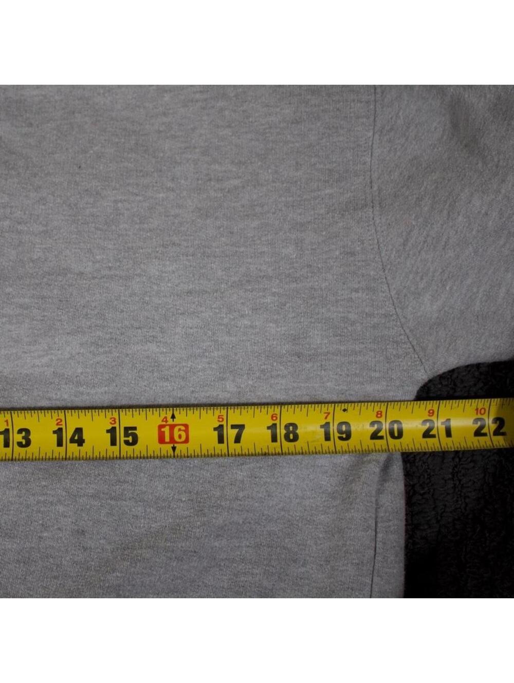 SMART BLANKS Los Angeles LA Navy Gray Graphic Hoodie M - Picture 4 of 5